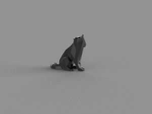 3D LOW POLY BARS PRINTABLE MODEL 3D Model