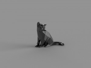 3D LOW POLY BARS PRINTABLE MODEL 3D Model