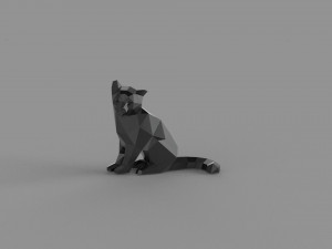 3D LOW POLY BARS PRINTABLE MODEL 3D Model