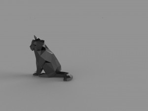 3D LOW POLY BARS PRINTABLE MODEL 3D Model