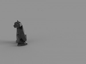 3D LOW POLY BARS PRINTABLE MODEL 3D Model