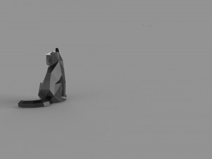 3D LOW POLY BARS PRINTABLE MODEL 3D Model