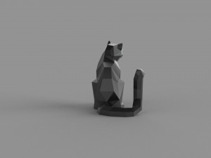 3D LOW POLY FEMALE BARS PRINTABLE MODEL 3D Модель