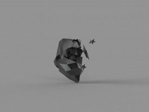3D LOW POLY BEAR PRINTABLE MODEL Modello 3D