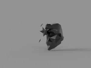 3D LOW POLY BEAR PRINTABLE MODEL Modello 3D