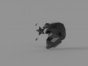 3D LOW POLY BEAR PRINTABLE MODEL Modello 3D