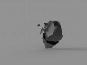 3D LOW POLY BEAR PRINTABLE MODEL Modello 3D