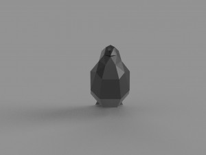 3D LOW POLY BULLFINCH PRINTABLE MODEL 3D-Modell