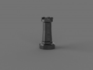 3D LOW POLY CASTLE PRINTABLE MODEL Modèle 3D