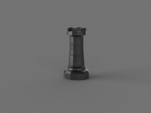 3D LOW POLY CASTLE PRINTABLE MODEL Modèle 3D