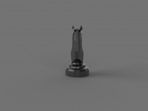 3D LOW POLY HORSE PRINTABLE MODEL 3D 모델