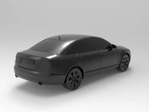 AUDI R6 READY TO PRINT MODEL 3D Print Model