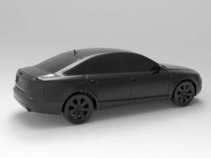 AUDI R6 READY TO PRINT MODEL 3D Print Model