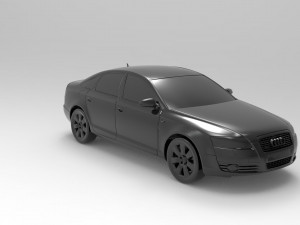 AUDI R6 READY TO PRINT MODEL Modello di stampa 3D