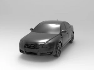 AUDI R6 READY TO PRINT MODEL 3D Print Model