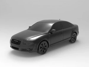 AUDI R6 READY TO PRINT MODEL 3D Print Model