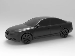 AUDI R6 READY TO PRINT MODEL 3D Print Model