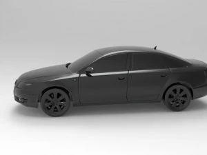 AUDI R6 READY TO PRINT MODEL 3D Print Model
