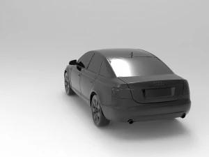 AUDI R6 READY TO PRINT MODEL 3D Print Model