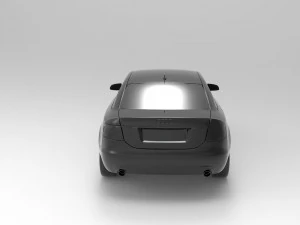 AUDI R6 READY TO PRINT MODEL 3D Print Model