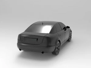 AUDI R6 READY TO PRINT MODEL 3D Print Model