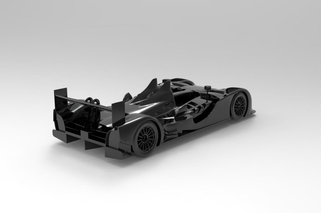 3D AUDI R15 PRINTABLE MODEL 3D Baskı Modeli .c4d .max .obj .3ds .fbx .stl .blend 