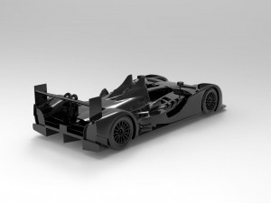 3D AUDI R15 PRINTABLE MODEL 3Dプリントモデル