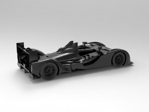 3D AUDI R15 PRINTABLE MODEL 3D Baskı Modeli