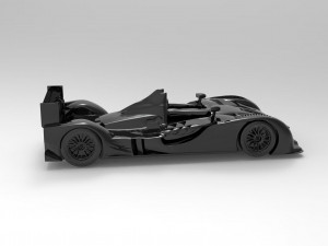 3D AUDI R15 PRINTABLE MODEL 3D Baskı Modeli