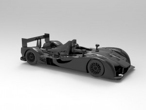 3D AUDI R15 PRINTABLE MODEL 3D Baskı Modeli
