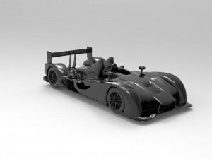 3D AUDI R15 PRINTABLE MODEL 3D Baskı Modeli