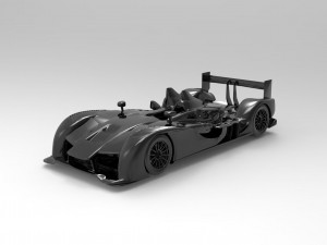 3D AUDI R15 PRINTABLE MODEL 3D Baskı Modeli