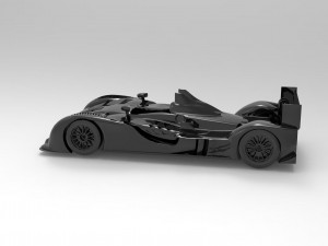 3D AUDI R15 PRINTABLE MODEL 3D Baskı Modeli