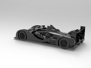 3D AUDI R15 PRINTABLE MODEL 3D Baskı Modeli