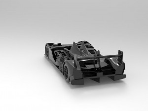 3D AUDI R15 PRINTABLE MODEL 3D Baskı Modeli