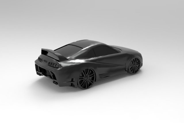 3D AUDI TT PRINTABLE MODEL Modèles 3D en vedette .c4d .max .obj .3ds .fbx .stl .blend 