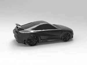 3D AUDI TT PRINTABLE MODEL 3D Print Model
