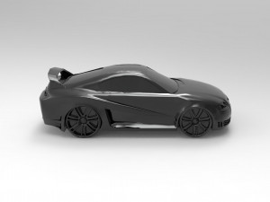 3D AUDI TT PRINTABLE MODEL Modèles 3D en vedette