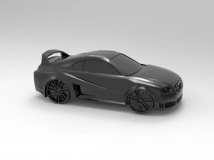 3D AUDI TT PRINTABLE MODEL 3D Print Model