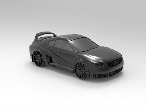 3D AUDI TT PRINTABLE MODEL Modèles 3D en vedette