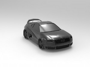 3D AUDI TT PRINTABLE MODEL Modèles 3D en vedette
