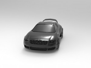 3D AUDI TT PRINTABLE MODEL Modèles 3D en vedette