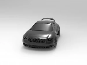 3D AUDI TT PRINTABLE MODEL 3D Print Model