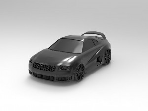 3D AUDI TT PRINTABLE MODEL Modèles 3D en vedette