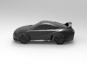 3D AUDI TT PRINTABLE MODEL Modèles 3D en vedette