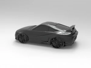 3D AUDI TT PRINTABLE MODEL 3D Print Model