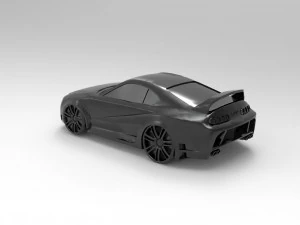3D AUDI TT PRINTABLE MODEL 3D Print Model