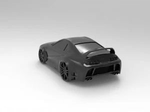 3D AUDI TT PRINTABLE MODEL 3D Print Model