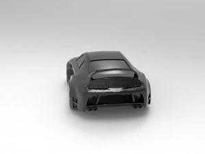 3D AUDI TT PRINTABLE MODEL 3D Print Model