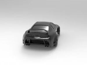 3D AUDI TT PRINTABLE MODEL 3D Print Model